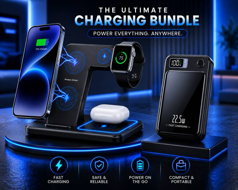 Complete iPhone Charging Kit Bundle