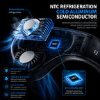 Portable Neck Air Conditioner — 5200mAh Cooling Fan