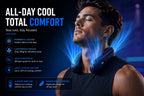 Portable Neck Air Conditioner — 5200mAh Cooling Fan